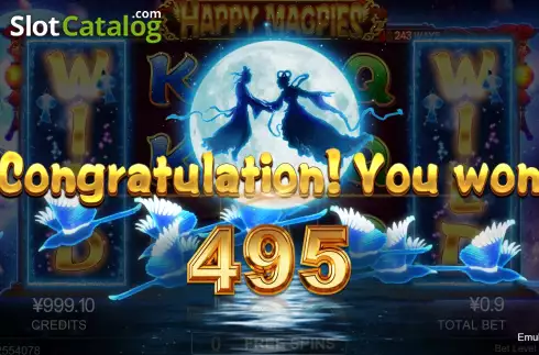Скрин9. Happy Magpies слот