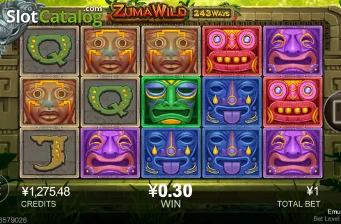 Скрин4. Zuma Wild слот