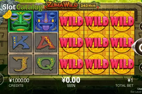 Скрин3. Zuma Wild слот
