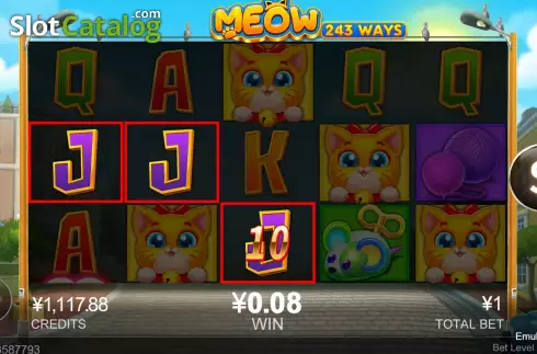 Скрин4. Meow слот