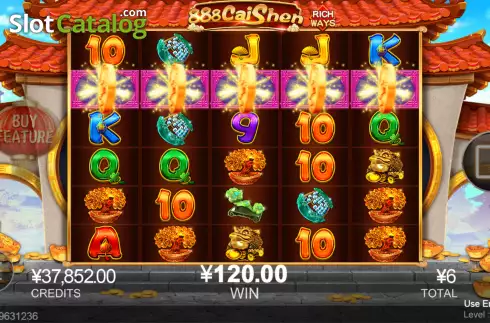 Скрин3. 888 Cai Shen слот