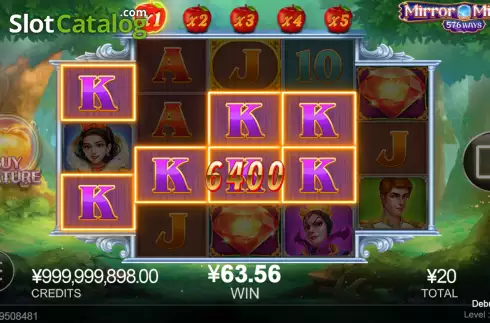 Скрин3. Mirror Mirror (CQ9Gaming) слот