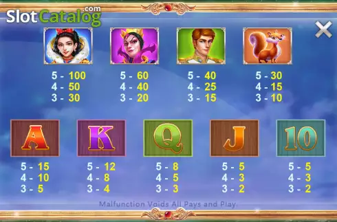 Скрин6. Mirror Mirror (CQ9Gaming) слот