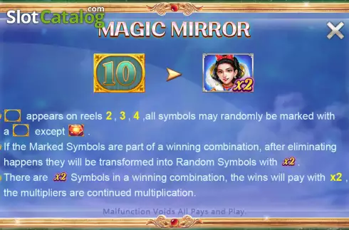 Скрин7. Mirror Mirror (CQ9Gaming) слот