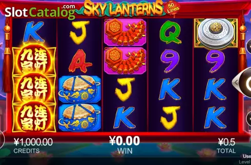 Скрин2. Sky Lanterns (CQ9Gaming) слот