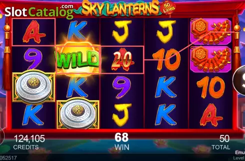 Скрин4. Sky Lanterns (CQ9Gaming) слот