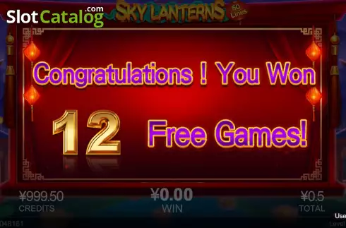 Скрин5. Sky Lanterns (CQ9Gaming) слот