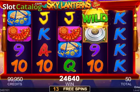 Скрин6. Sky Lanterns (CQ9Gaming) слот
