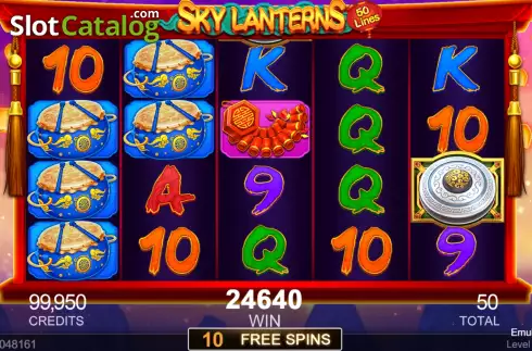 Скрин7. Sky Lanterns (CQ9Gaming) слот