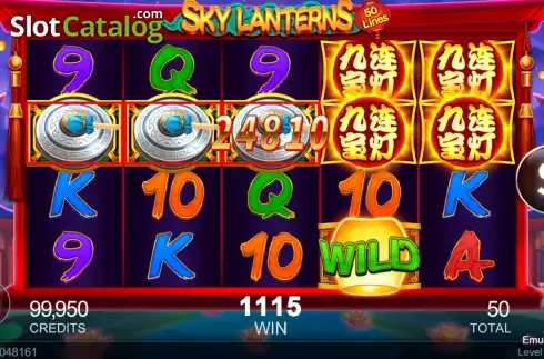 Скрин8. Sky Lanterns (CQ9Gaming) слот