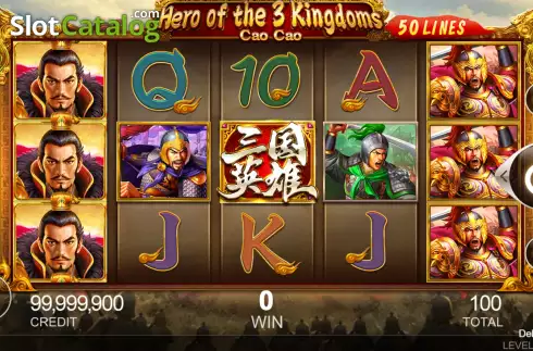 Скрин2. Hero of the 3 Kingdoms Cao Cao слот