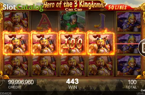 Скрин5. Hero of the 3 Kingdoms Cao Cao слот