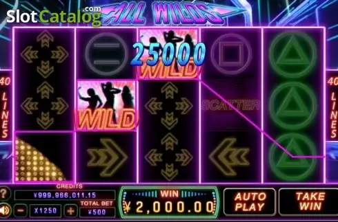 Скрин3. All Wilds слот