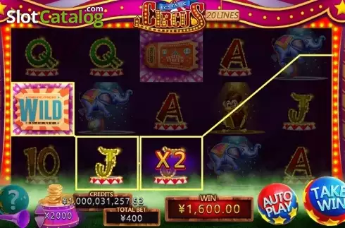 Скрин3. Ecstatic Circus слот