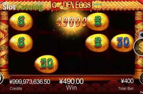 Скрин2. Golden Eggs (CQ9Gaming) слот