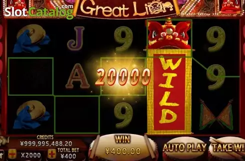 Скрин3. Great Lion (CQ9Gaming) слот