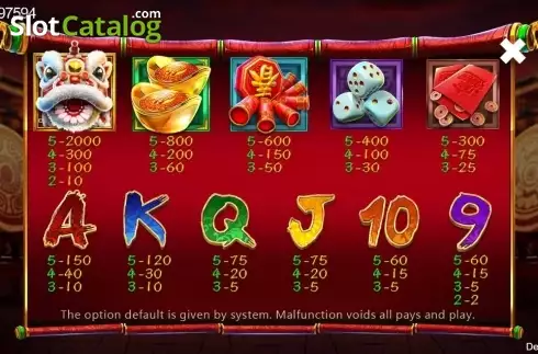 Скрин4. Happy Rich Year слот