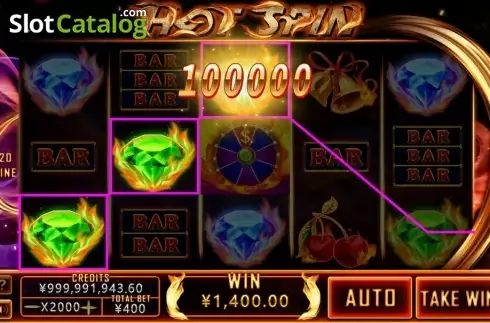 Скрин3. Hot Spins (CQ9Gaming) слот