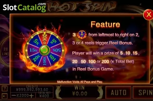 Скрин6. Hot Spins (CQ9Gaming) слот