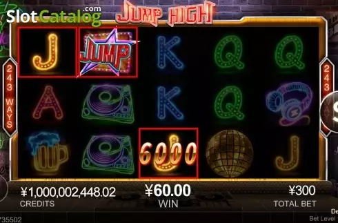 Скрин3. Jump High слот