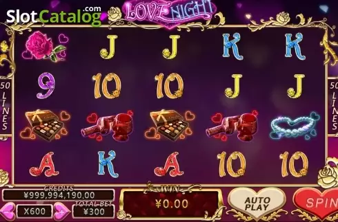 Скрин2. Love Night слот