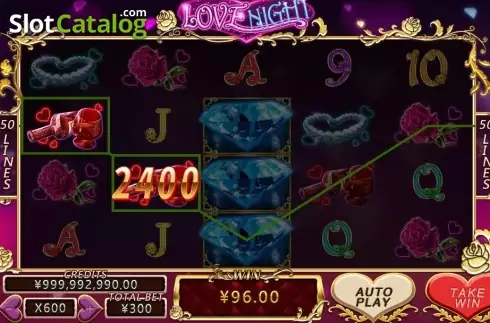 Скрин3. Love Night слот