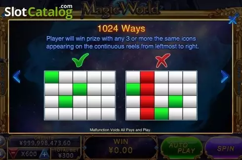 Скрин5. Magic World (CQ9Gaming) слот