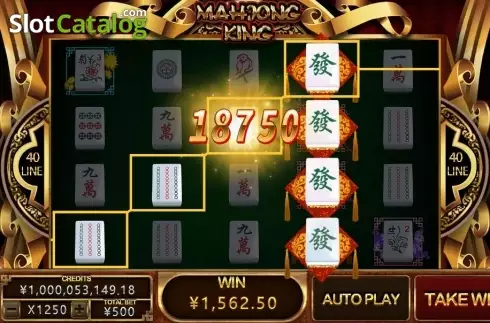 Скрин3. Mahjong King (CQ9 Gaming) слот