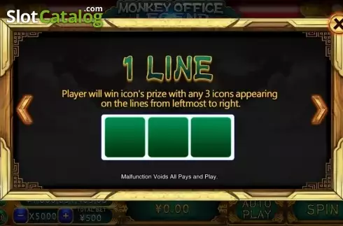Скрин5. Monkey Office Legend слот