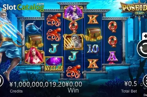 Скрин2. Poseidon (CQ9Gaming) слот