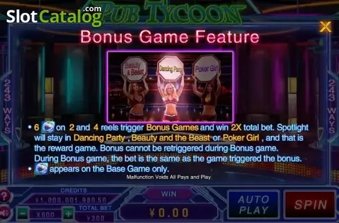 Скрин7. Pub Tycoon слот