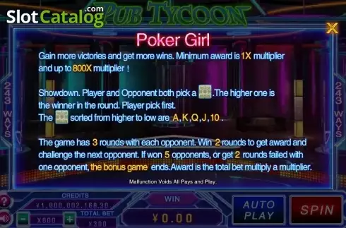 Скрин9. Pub Tycoon слот
