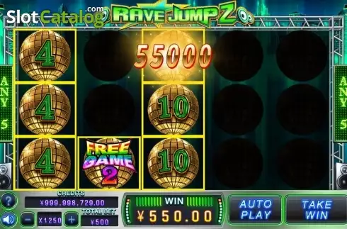 Скрин3. Rave Jump 2 слот