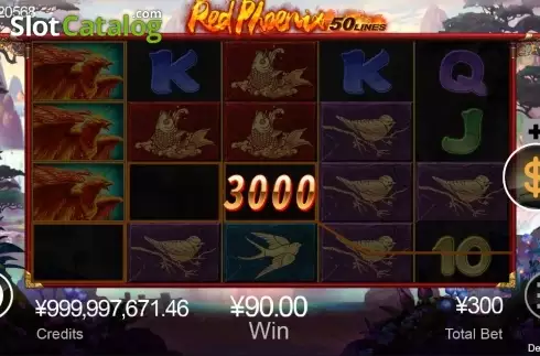 Скрин3. Red Phoenix слот