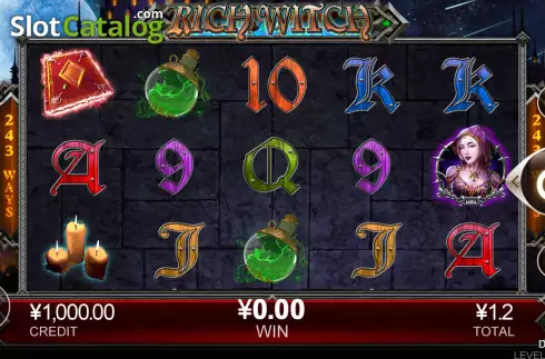 Скрин2. Rich Witch слот