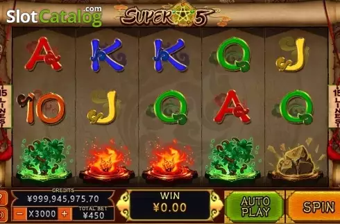 Скрин2. Super 5 (CQ9Gaming) слот