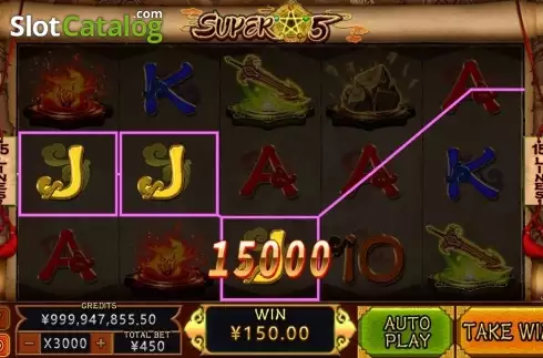 Скрин3. Super 5 (CQ9Gaming) слот