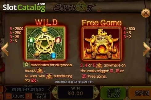 Скрин6. Super 5 (CQ9Gaming) слот