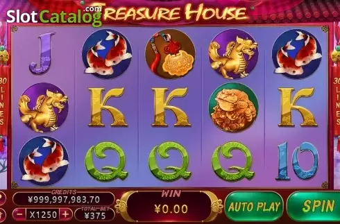 Скрин2. Treasure House слот