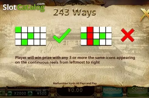 Скрин5. Warrior Legend слот