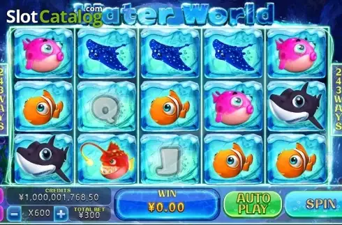 Скрин2. Water World слот