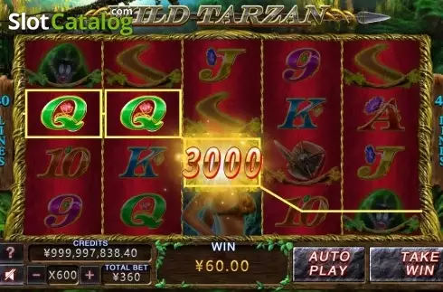 Скрин3. Wild Tarzan слот
