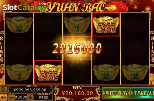 Скрин3. Yuan Bao слот