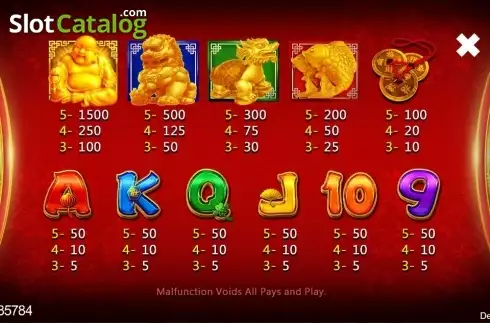 Скрин4. Treasure Bowl of Dragon Jackpot слот