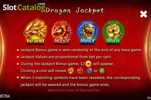 Скрин8. Treasure Bowl of Dragon Jackpot слот