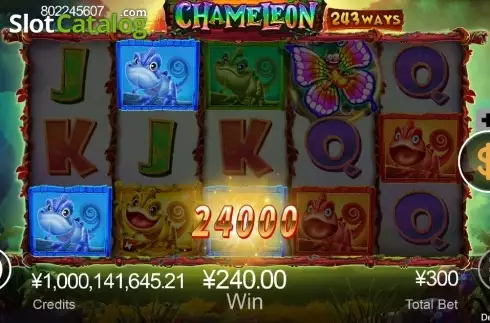 Скрин3. Chameleon слот