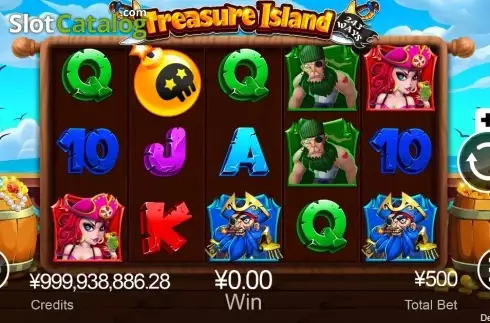 Скрин2. Treasure Island (CQ9Gaming) слот