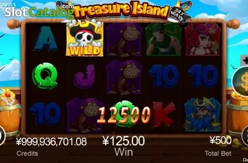 Скрин3. Treasure Island (CQ9Gaming) слот