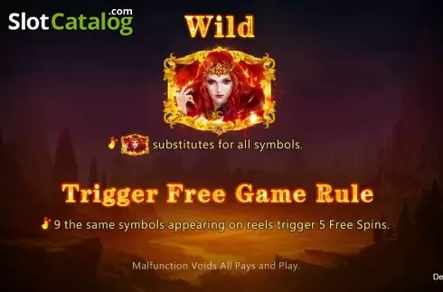 Скрин6. Fire Queen (CQ9Gaming) слот
