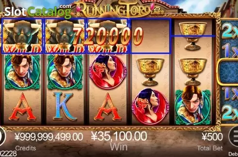 Скрин3. Running Toro слот